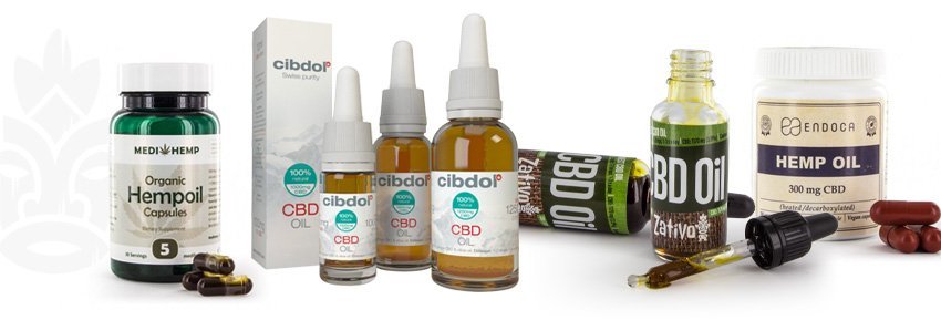 Produits avec CBD